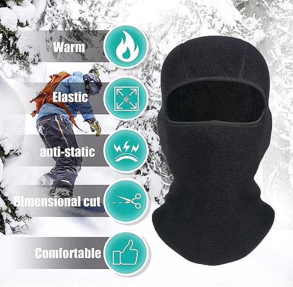 Vinter varm cap. Tjock fleecemask halsskydd Cap för att hålla värmen