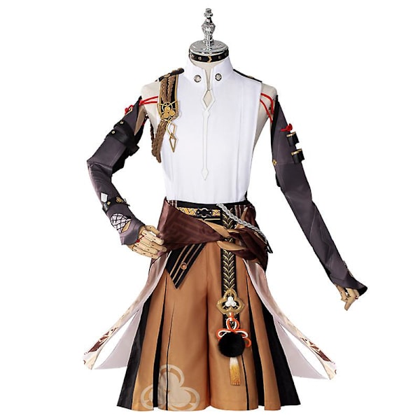 Genshin Impact Costume,genshin Impact Shikanoin Heizou Cosplay Costume,spelkaraktär Cyno Cos Uniform Fancy Dress Kläder,genshin Impact Halloween Pa Shoes L