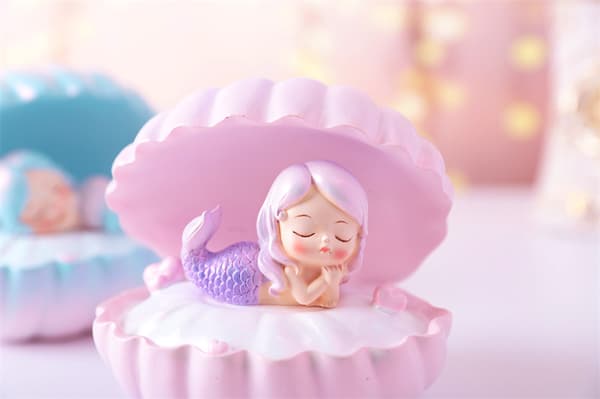 Shell Pearl night Light bedhead Nattljus Sovrum Shell Fog Nig
