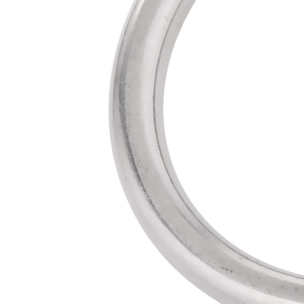 Rostfritt stål Sömlösa O-ringar Rund Circle Craft Båtrem 5x50mm