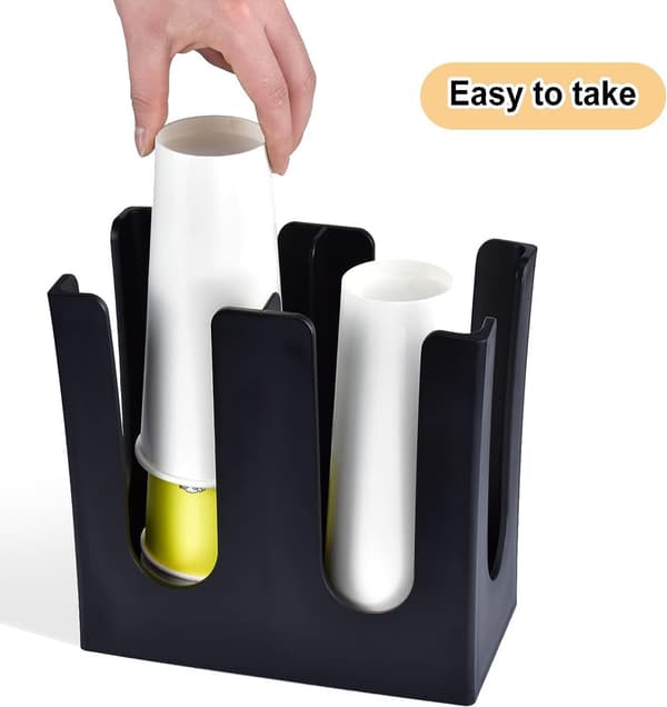 Kaffetilbehørssett oppbevaringsboks kaffekoppdispenser