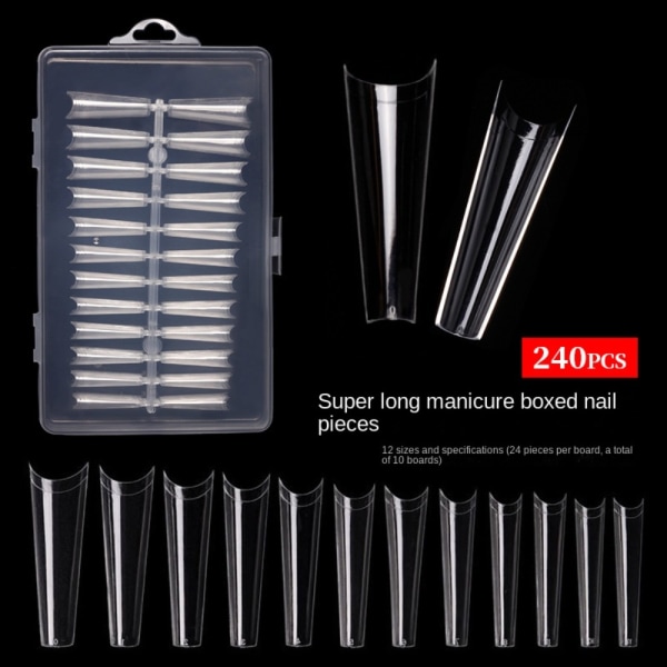 240 stk. Løsnegler Fake Nails 4 4
