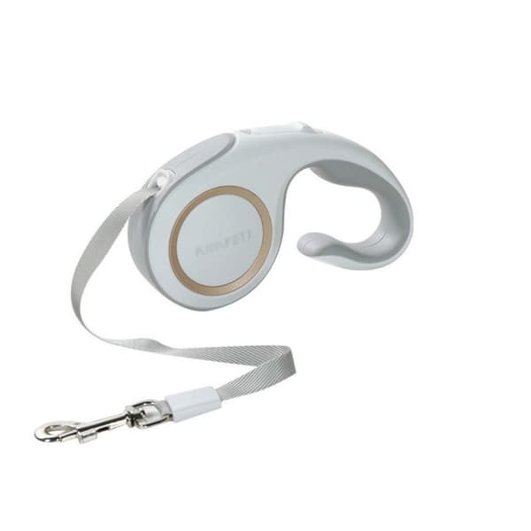 Pet Walking koppel Indragbart hundkoppel WHITE 3M