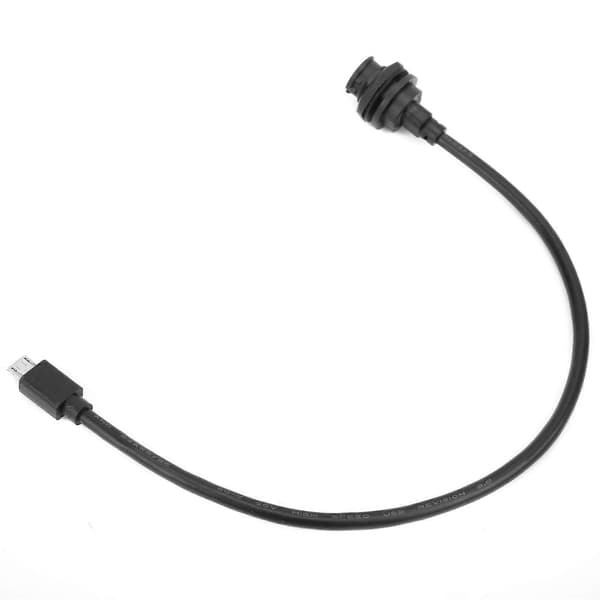 Vedenpitävä USB-liitin IP68 MICRO USB naaras uros kaapeliliitännällä E10MCBFF/MCAM (0,3 metriä)