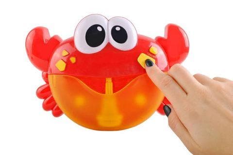 Musikalisk Krabba med Bubblor för Badet - Badlek red