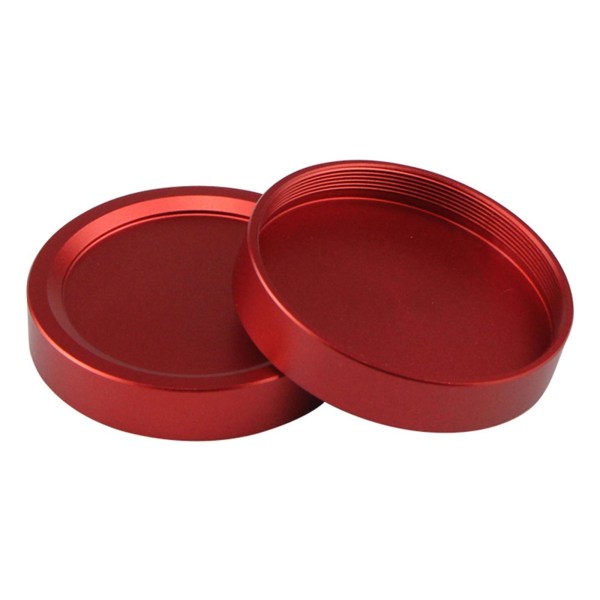 Lins cap M48 X 0,75 mm för cover Teleskop okular legering Red Color