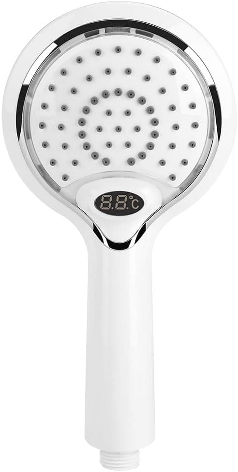 LED-dusjhode - Hånddusjhode med 3-fargers LED digital temperaturvisning NO:2