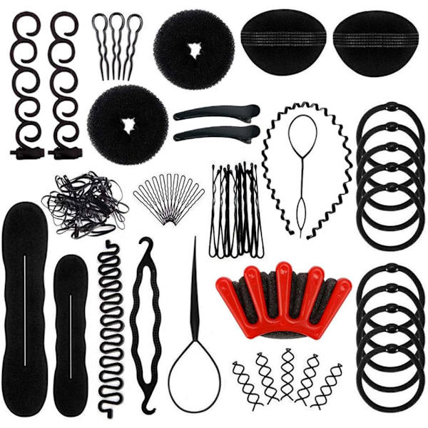27 delar Hårstyling Accessoarer Set