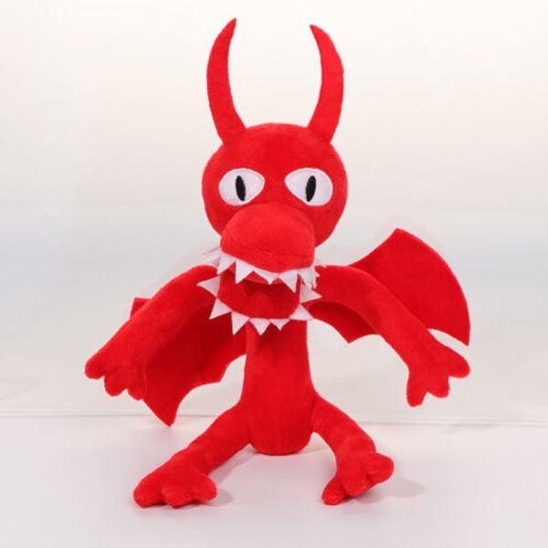 Rainbow Friends Doors Spill Plysj Leke Stoffdyr for Barn Red