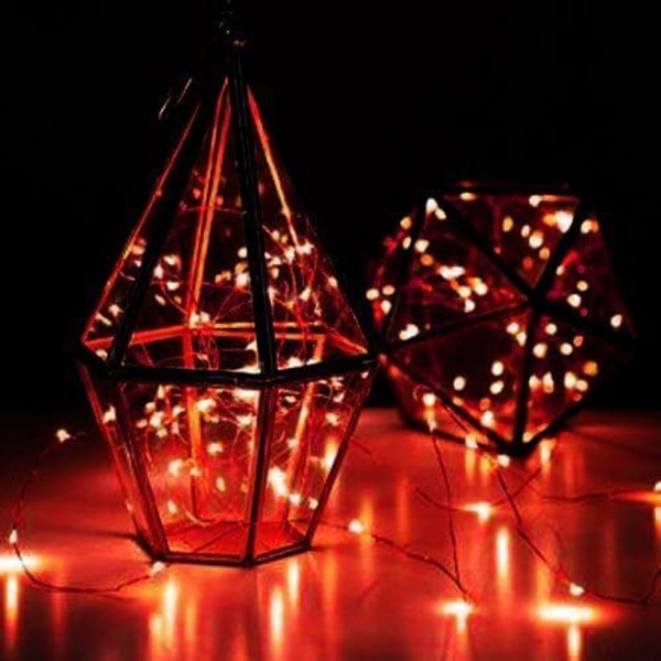 Batteridrivna Red Fairy Lights - 3M 30LEDs