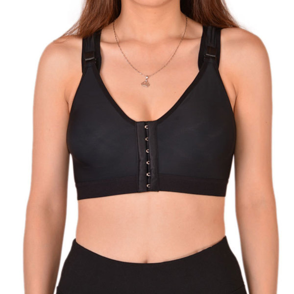 Kvinnor Sport-BH med justerbar rem med Racerback-bralette Sky Blue 2XL