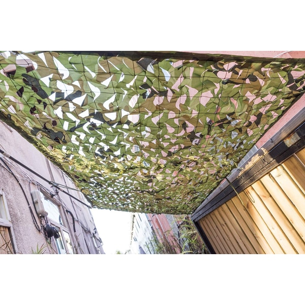 Woodland Camo Netting Camouflage Net för campingjakt 3*4m