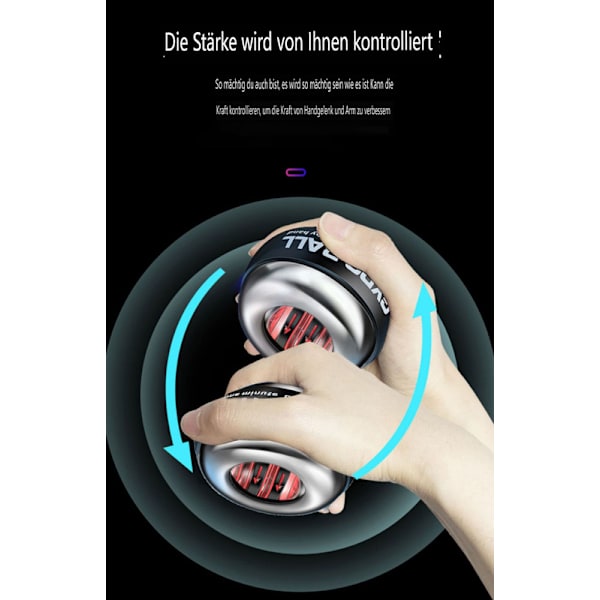 Rotationsboll Handledsboll/handtränare Autostart