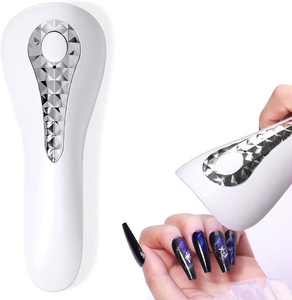 Negle tørrelampe, bærbar 5W LED UV gel neglelampe, professionel