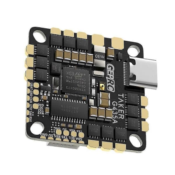 25.5x25.5mm GEPRC TAKER G4 35A AIO Flyvecontroller 4i1 ESC 24S til Cinelog25 V2 FPV RC Racing Drone
