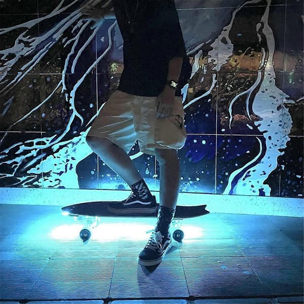 LED-lampe til scooter natkørsel, skateboardudstyrstilbehør