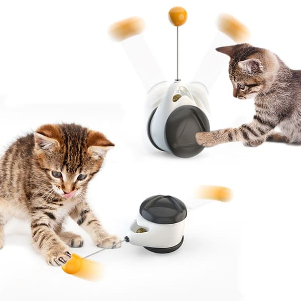 Rolig kattleksak Med Catnip Teaser trollstav interaktiv oregelbunden