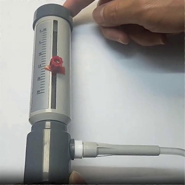 Laboratorieflaskdispenser Ekonomisk halvautomatisk vätskedispenser Ärmtyp 5-25 ml justerbar Li