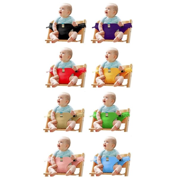 Baby sikkerhedssele stropper stol cover red