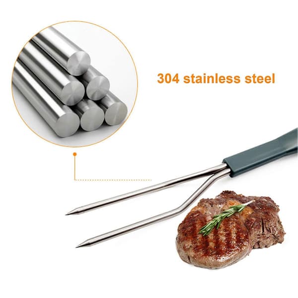 Digital BBQ Kalkon Matgaffel Termometer Omedelbar Avläsning Kökstemperaturmätare