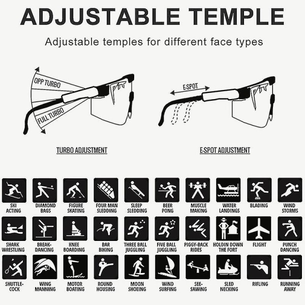 Kampanjsport Pyöräily Gafas De Sol Pyöräilylasit Aurinkolasit miehille 2022 C11-with logo