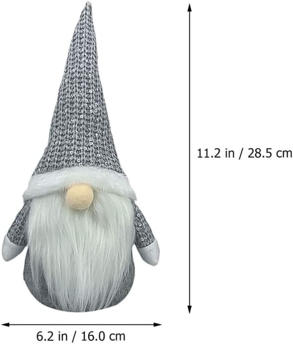 Jul Tyg Tomte Tomte Prydnad Skandinavisk Svensk Tomte