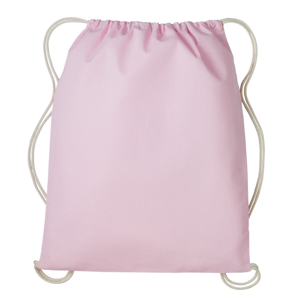 Nötskal Dragsko Gymsac  Pastell Rosa/Naturlig Pastel Pink/Natural One Size