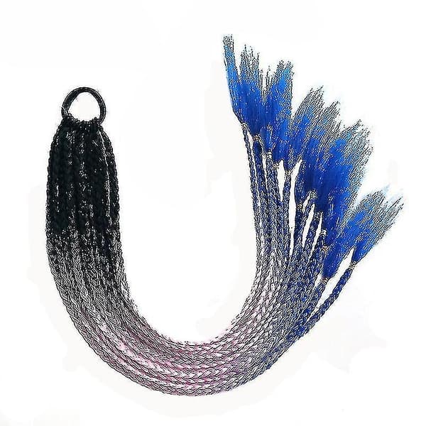 Barn Twist Braid Rope Hästsvans Hårprydnad Tjejhår 12st