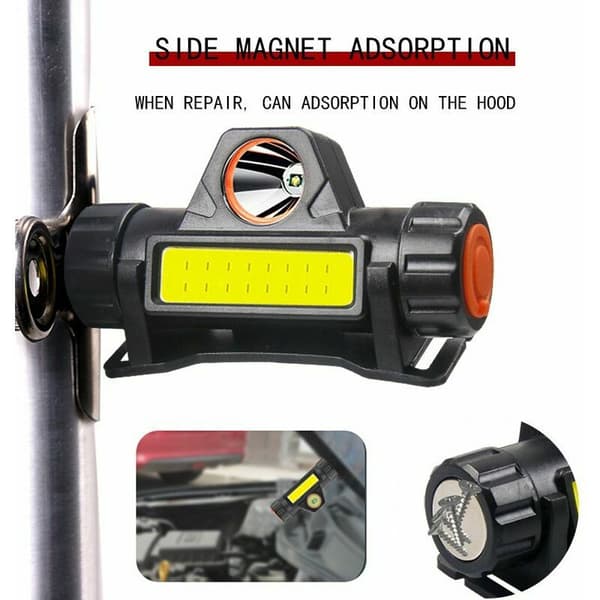 Hodelykt LED Hodelykt, Oppladbar, Super Bright, Hodelykt, med