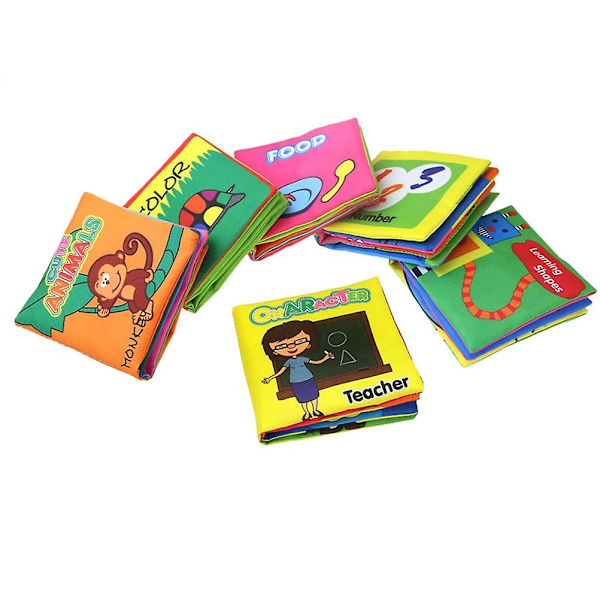 1pc Baby Cloth Book Baby Activity Book Cloth Cloth Books For Babies