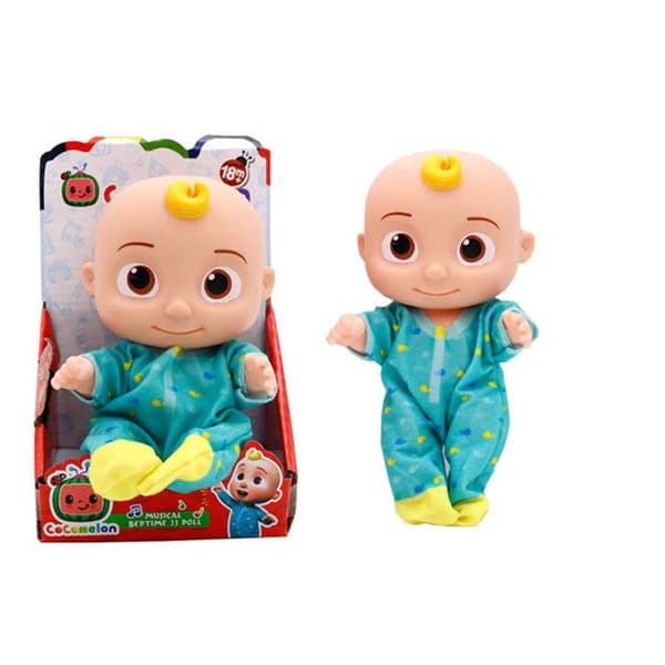 8 Inch Cocomelon Musical Singing Bedtime JJ Doll