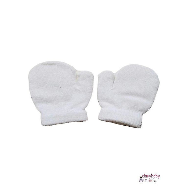 Nya Barn Vinter Varmar Handskar Flicka Pojkar Toddler Stickade Handskar Vantar Handskar