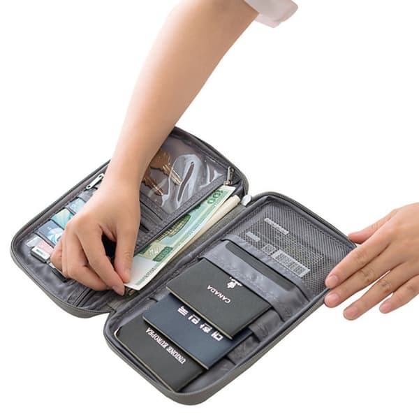 RFID-beskyttelse - Blå universal Reisebok Cover Blå en one size