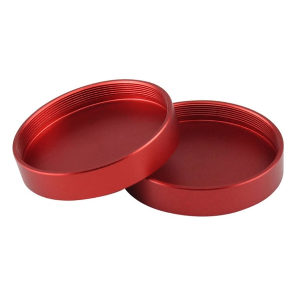 Lins cap M48 X 0,75 mm för cover Teleskop okular legering Red Color