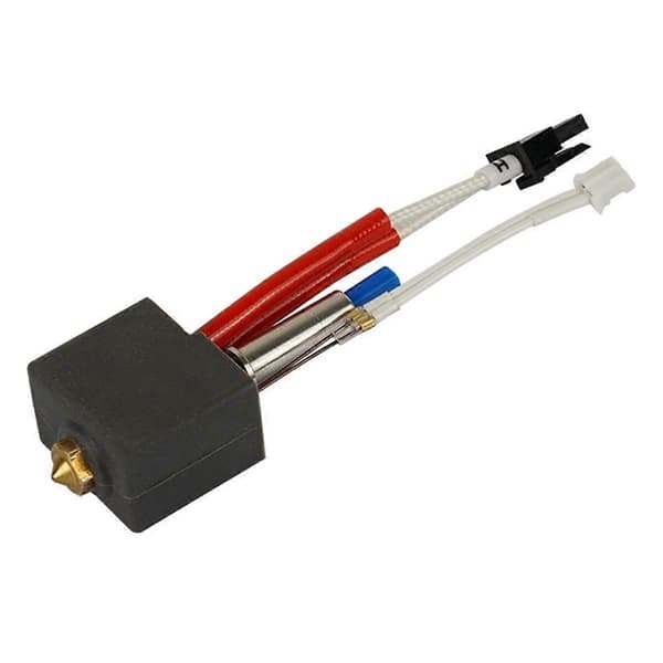 24V 60W Hotend Kit Termistor Varmeapparat Hals for KP3S V1 Ekstruder Hot End Kit 0.4mm Messingdyse