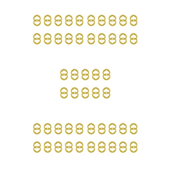 1/2/3/5 10 stycken Dam BH Strap Clip Replacement Girls Damer Yellow 5PCS