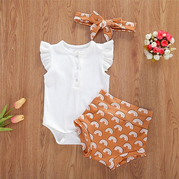 Infant Baby & Clothes White/Yellow 18M