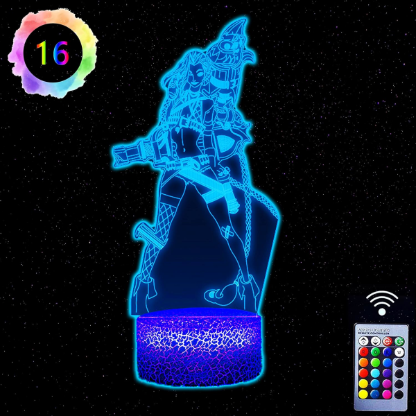 Coola saker för sovrum Jinx Arcane 3D Visual Lamp Touch LE