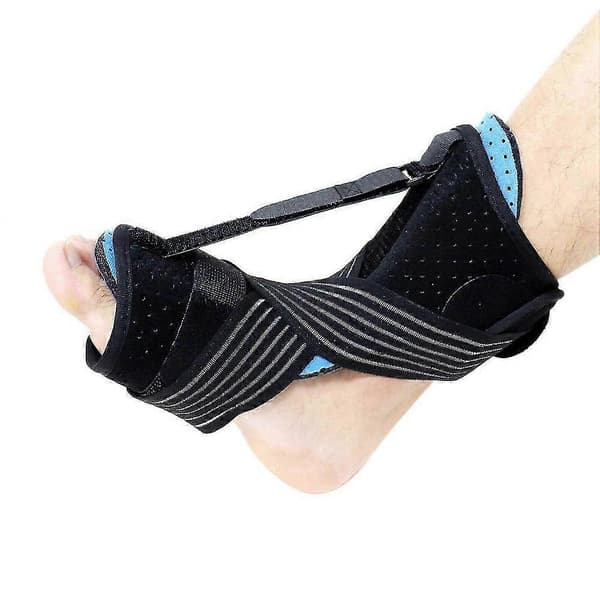 Nat Splint til Plantar Fasciitis - Justerbar Splint med Massagekugle