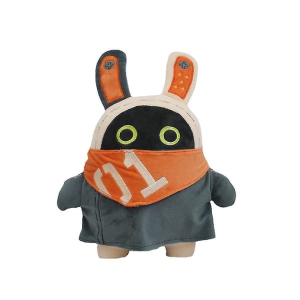 Zenless Zone Plush Game Cun Rabbit Orange Round Drum Plush Doll A