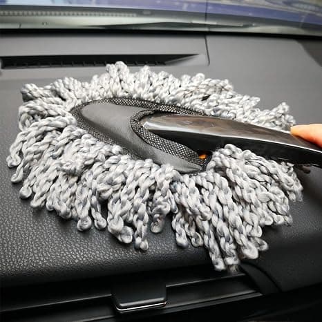 2-pakning Supermyk Mikrofiber Bil Dash Duster Børste for Bilrengjøring