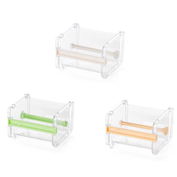3 st Tape Dispenser Cutter,rulle Tape Holder Organizer,maski
