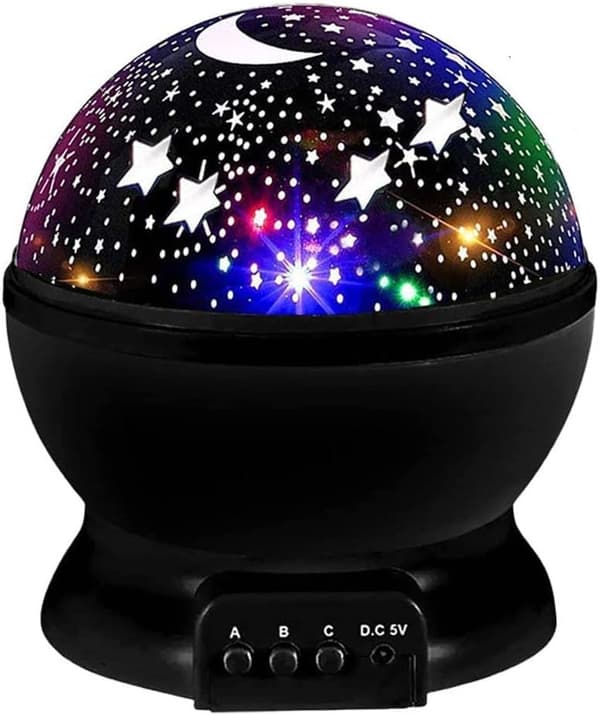 Fantasy stjernehimmel lys-farverigt natlys LED-