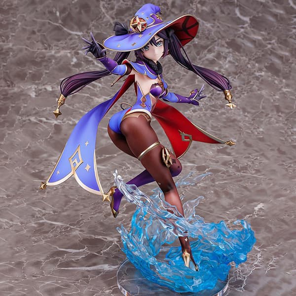 25cm Genshin Impact Anime Figur Astral Reflection Mona PVC Act
