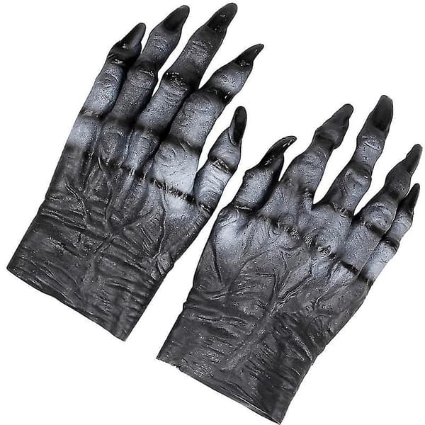 1 par Halloween-hansker for Halloween-dekorasjon
