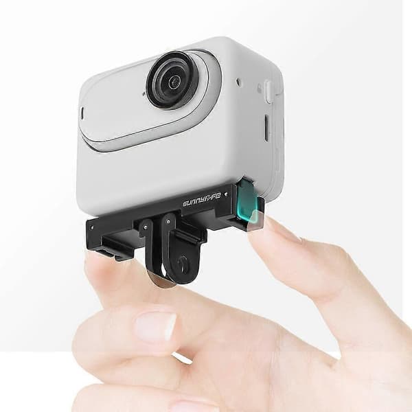 Sunnylife magnetisk hurtigutløser tilbehørsadapter tommelkamerafesteutvidelse for Insta360 GO3