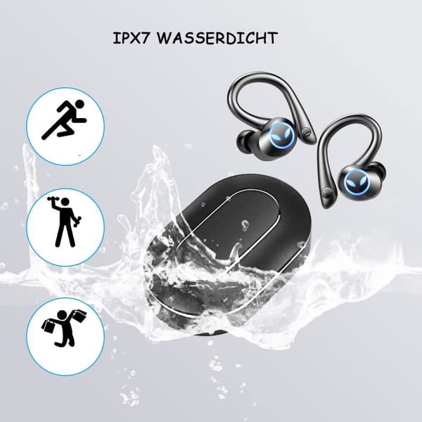 Bluetooth headset sport in-ear Bluetooth-hörlurar sport hörlurar