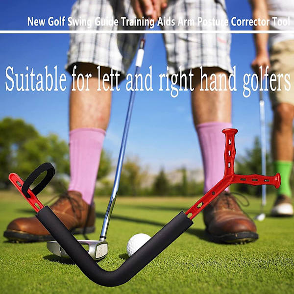 Golfsving Træningshjælp Posture Corrector RØD RØD