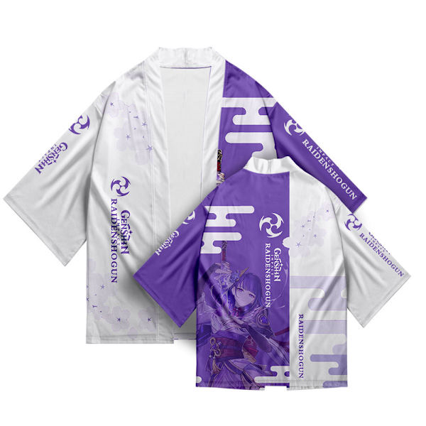 ub- 26 Tyylit Genshin Impact Xiao Zhong Li Qiqi Cosplay 3D-tulostus Haori Anime Kimono Viitta Anime Sarjakuva Vaatteet 20 M