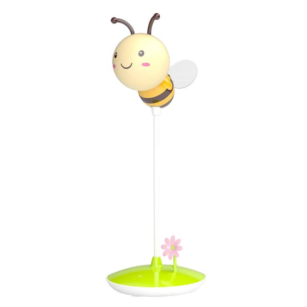 Søt Bumblebee LED-bordlampe Touch Control Dimming 3 Lysstyrke a